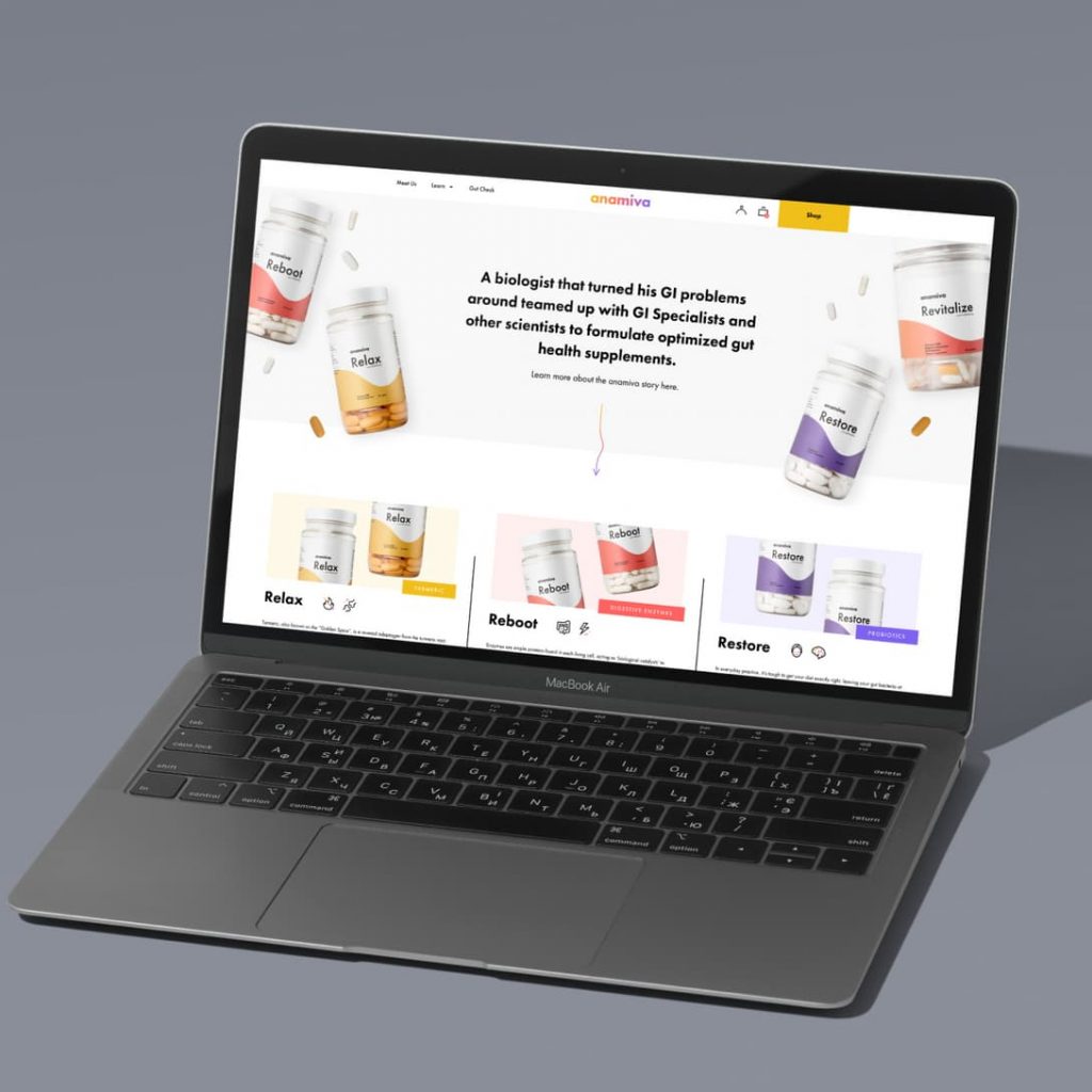 Image of web design sample