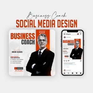 Social Media post for business coach featured image.
