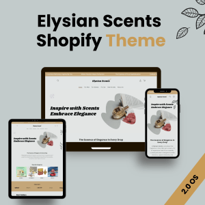 Elysian Scents Premium Shopify Theme by Designium