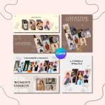 Customizable Website Banners for Clothing Stores – Desktop & Mobile Friendly