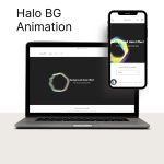 Interactive Shape Background Section Template – HTML/CSS/JS