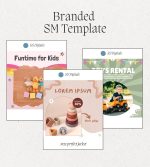 Baby Toys Social Media Post Canva Templates