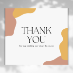 Personalized Thank You Card Templates – Editable in Canva