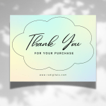 Personalized Thank You Card Templates – Editable in Canva