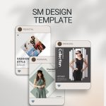 Chic Couture fashion Canva Template Bundle