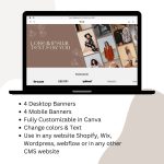 Customizable Website Banners for Clothing Stores – Desktop & Mobile Friendly - Image 2