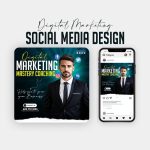 Social Media Post Template for the Digital marketing Coach