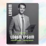 Magazine Cover Customizable Canva Template