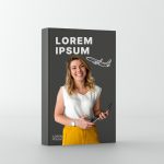 Customizable Book Cover Canva Template