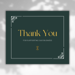 Personalized Thank You Card Templates – Editable in Canva