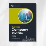 Editable 10-Page Company Profile Template for Canva