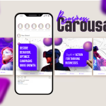 Social Media Carousel Post – PSD Editable Template