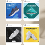 Sole Style Shoes Canva Template Bundle