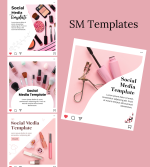 Flawless Makeup Canva Template Pack - Image 3