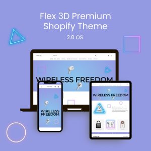 Flex 3D - Premium Shopify Theme