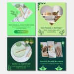 Eco-Friendly Website Banners – 4 Desktop & 4 Mobile | Editable in Canva - Image 4